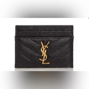 CASSANDRE MATELASSÉ CARD CASE IN LAMBSKIN